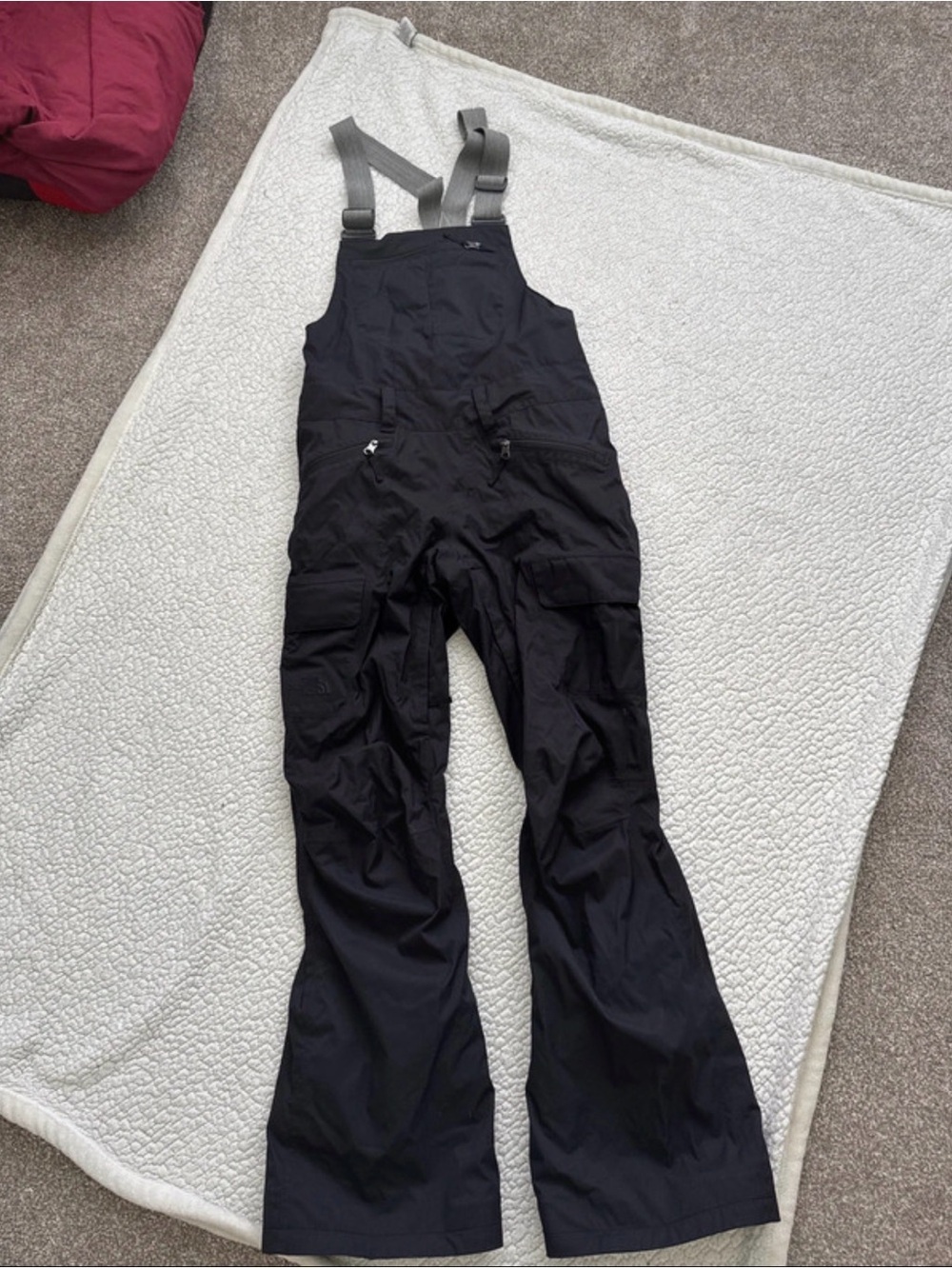 North Face Snow Bib Overalls with Adjustable Straps size small